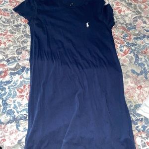 navy polo dress